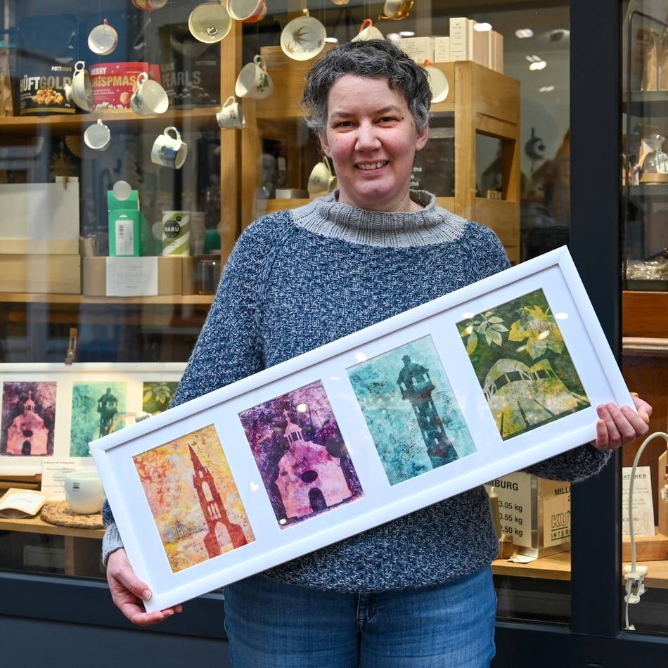 Eva Ehren verbindet Kunst und Heimat: Künstlerische Hommage an die Stadt Kevelaer