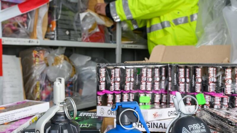 Erhebliches Sicherheitsrisiko: Zollamt warnt vor gefährlichem Feuerwerk aus dem Ausland