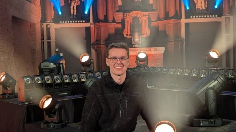 Emotions of Light in Lobberich: 17.000 Watt für 20 Minuten Lichtshow