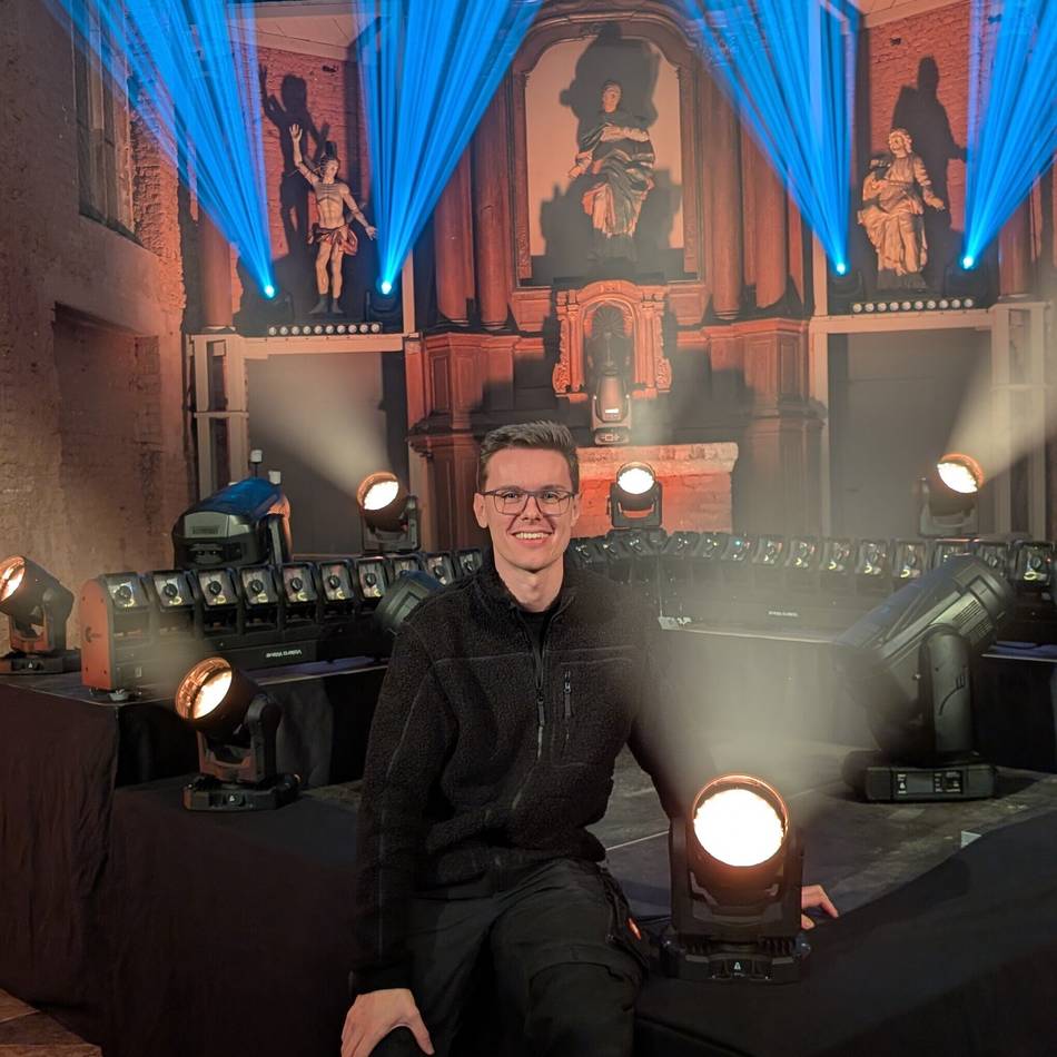 Emotions of Light in Lobberich: 17.000 Watt für 20 Minuten Lichtshow