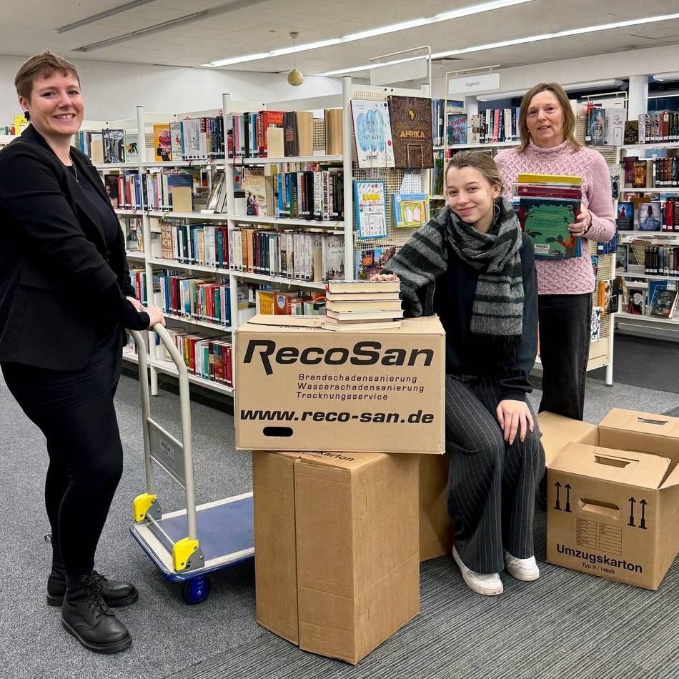 Umzug der Stadtbücherei Wermelskirchen: Letzte Ausleihe 2025 nur noch bis Freitag möglich