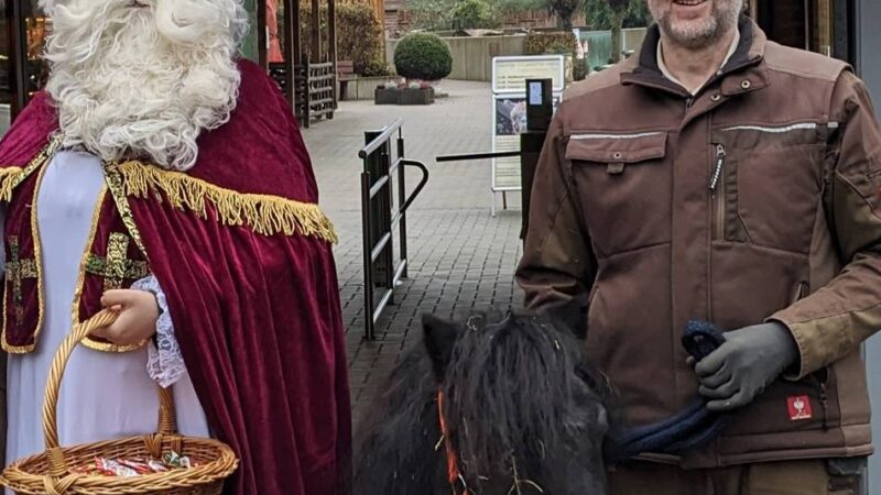 Mit speziellen Aktionen: Klever Tiergarten lädt den Nikolaus ein