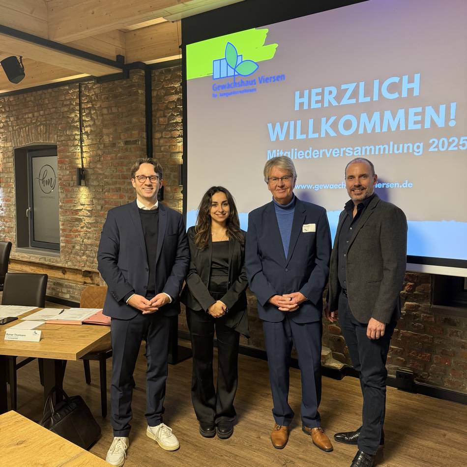 Plattform für Gründer in Viersen: Gewächshaus für Geschäftsideen