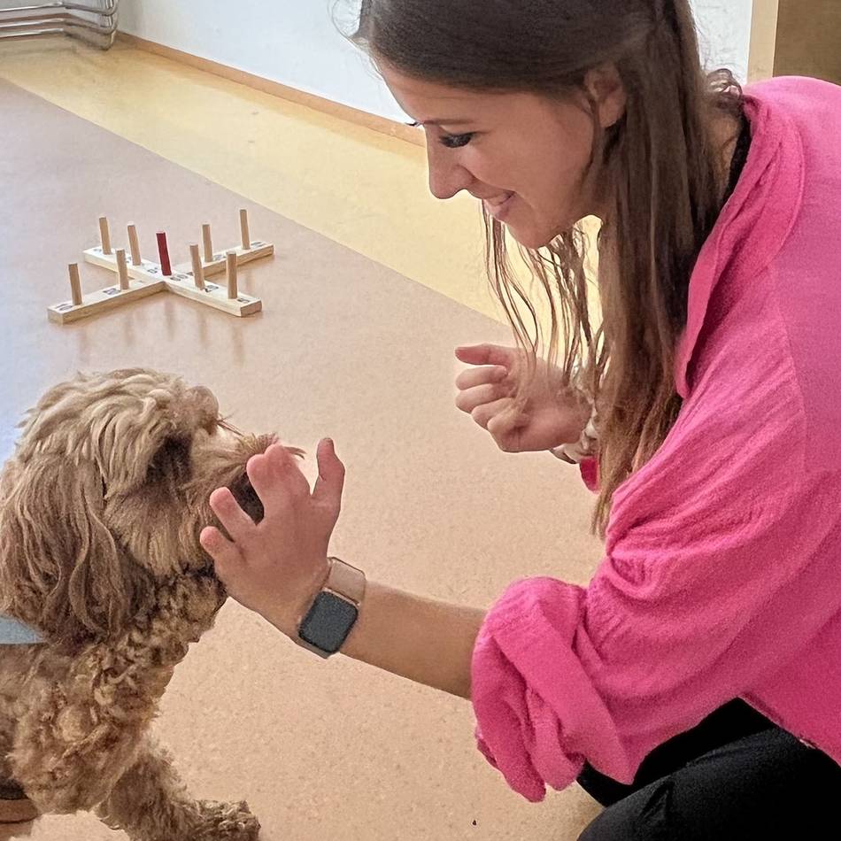 Therapiebegleithund in der LVR-Klinik: Genesung durch flauschiges Fell und Schwanzwedeln