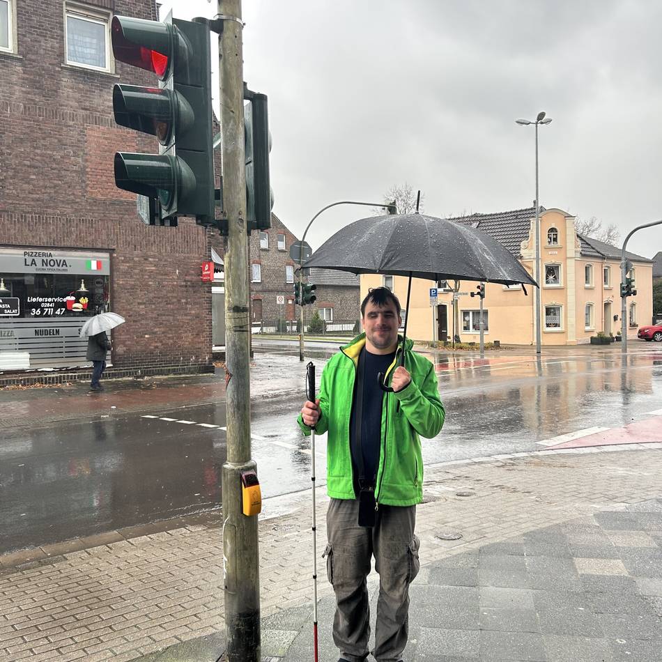 Bürgeratrag in Moers: Ampel-Umbau macht das Alltagsleben für Sehbehinderte leichter