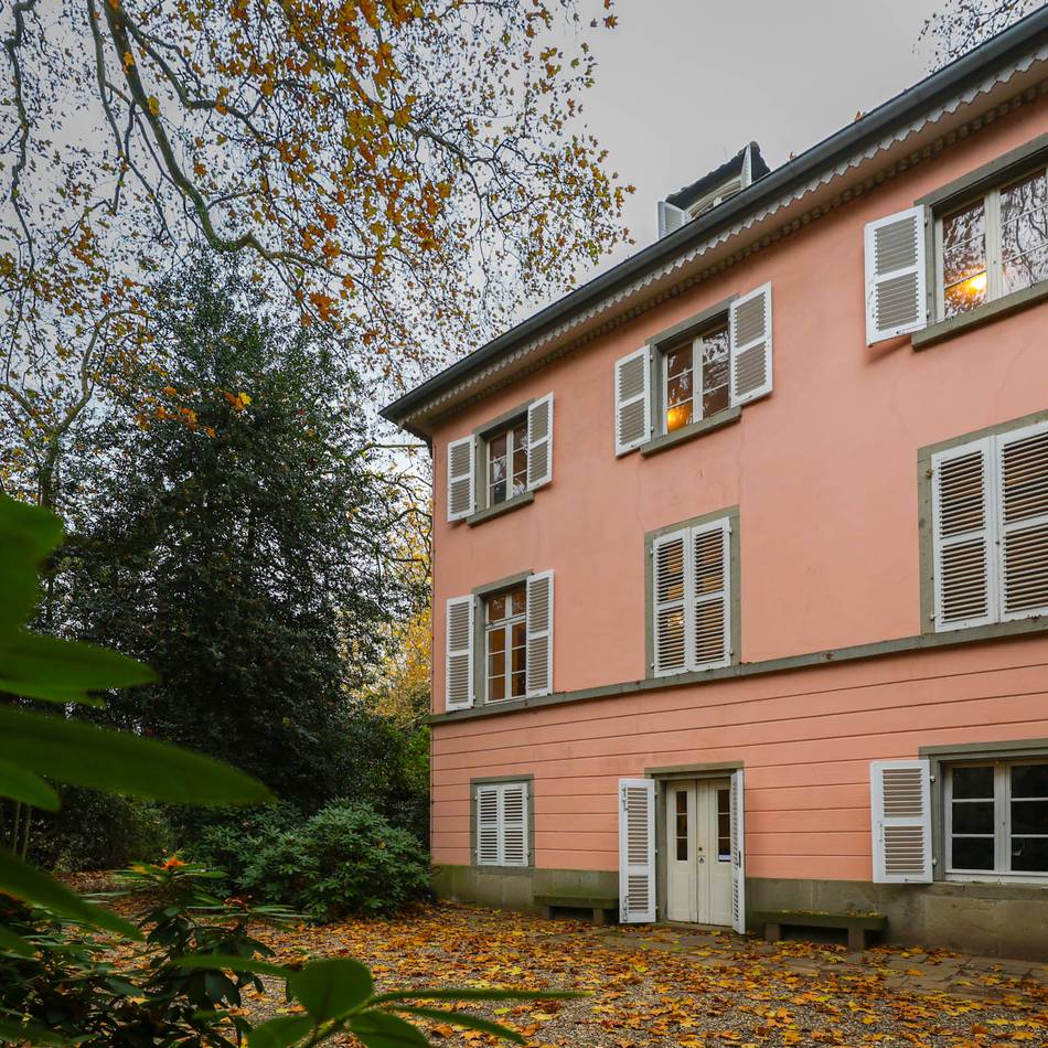 Auf der Museumsinsel Hombroich in Neuss: Öffentliche Führungen durch das Rosa Haus