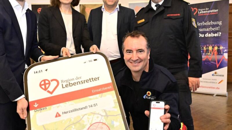 System für Ersthelfer: Wenn jede Sekunde zählt – wie eine App Leben retten soll