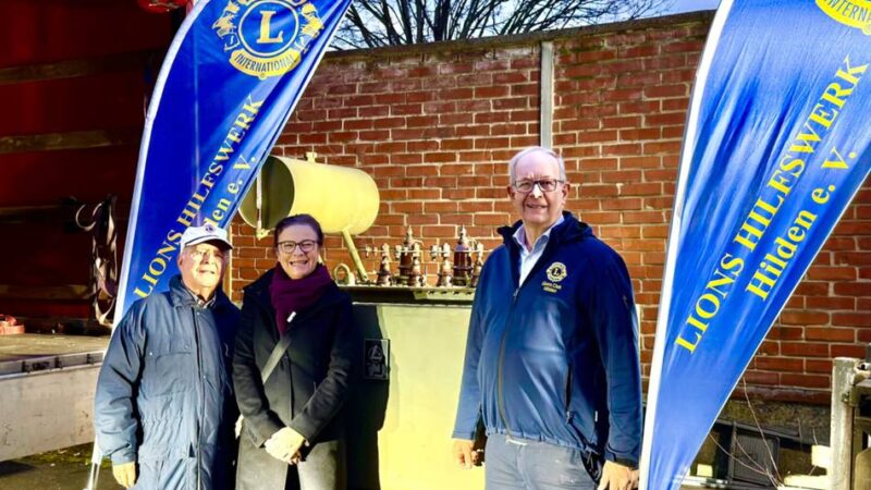 Großspende für Ukraine: Transformator aus Hilden liefert Strom für Abwehr-Krieg