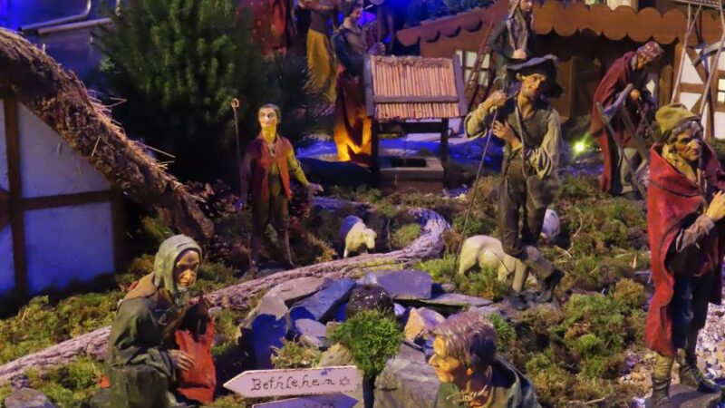 Auf dem Weg nach Bethlehem: Liebevolle Details in Hinsbecker Krippe