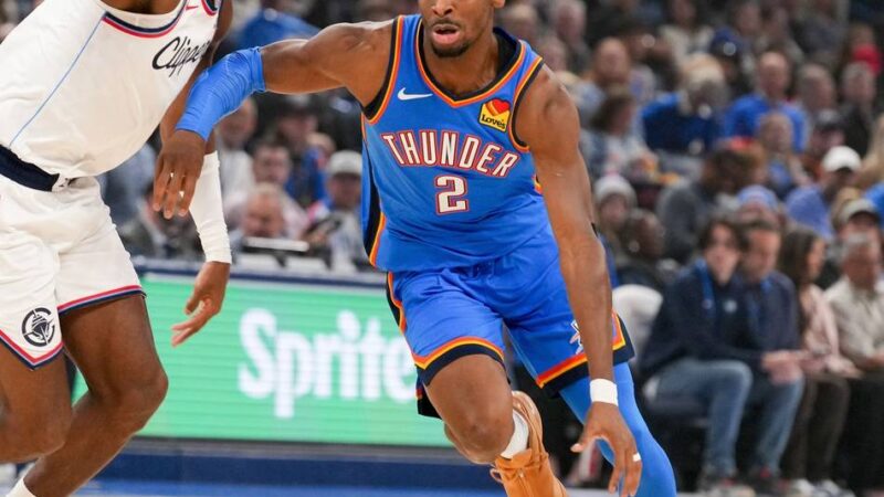 NBA-Basketball: Thunder zurück nach Niederlage: Klarer Erfolg gegen Clippers