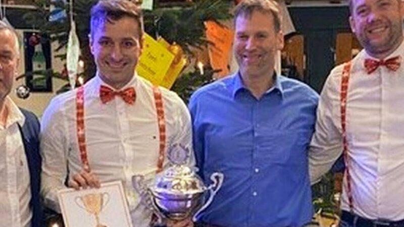 Besondere Ehre: Max Buckermann ist Sportler des Jahres bei Blau Weiß Bienen