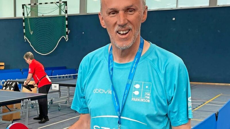 Elten: Ping-Pong gegen Parkinson – Infos am 9. Januar