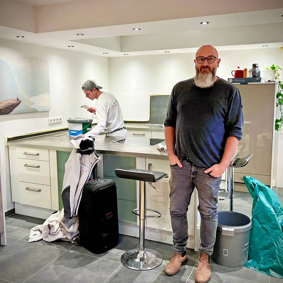 Arbeiten im Jugendzentrum Rees-Haldern: Neuer Glanz fürs Jugendzentrum