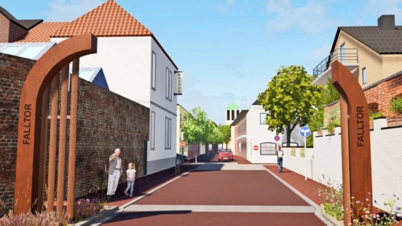 Historischer Stadtkern in Rees: Der VVV lässt das Falltor wieder aufleben