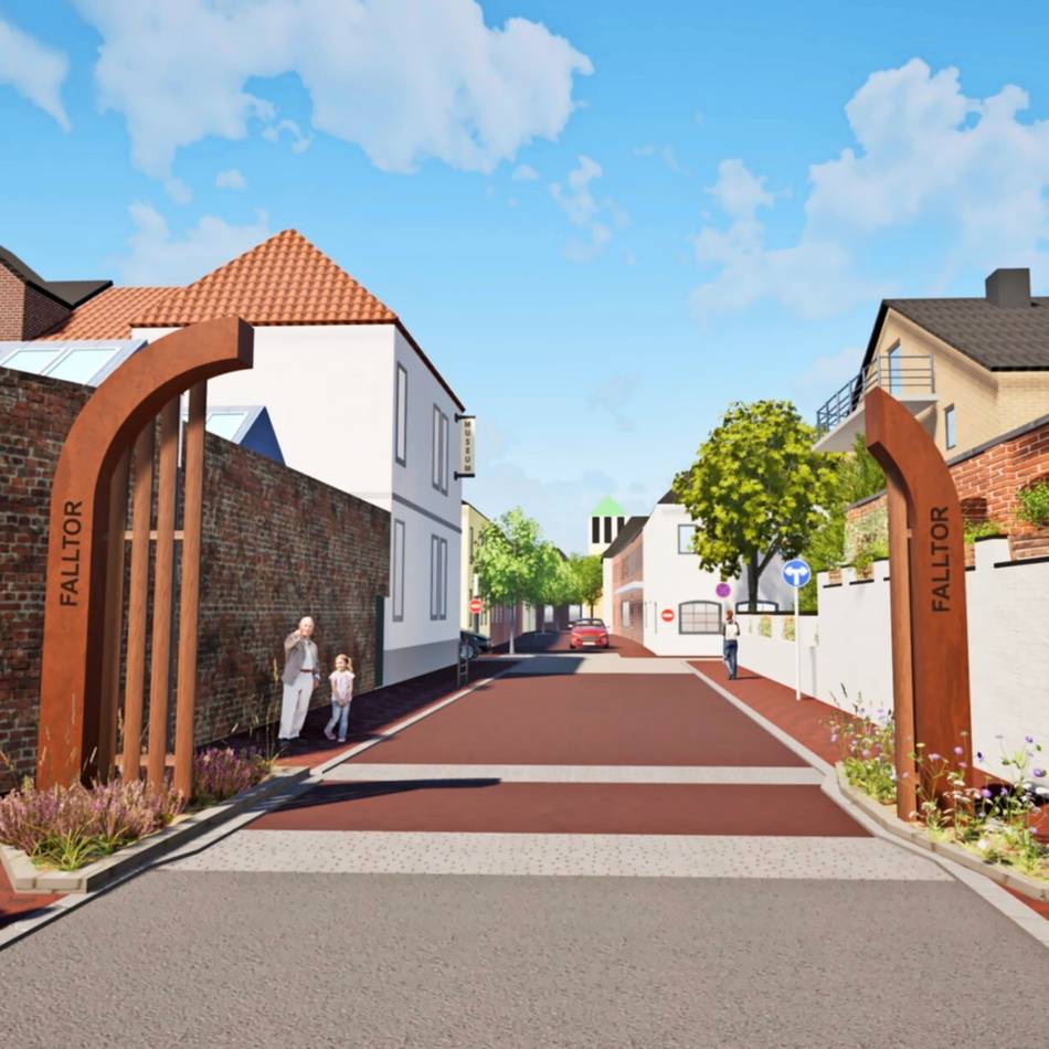 Historischer Stadtkern in Rees: Der VVV lässt das Falltor wieder aufleben