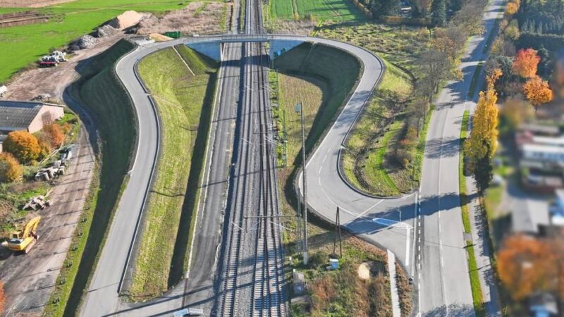 Betuwe in Haldern: Beim dritten Gleis fehlt nur noch eine Lücke