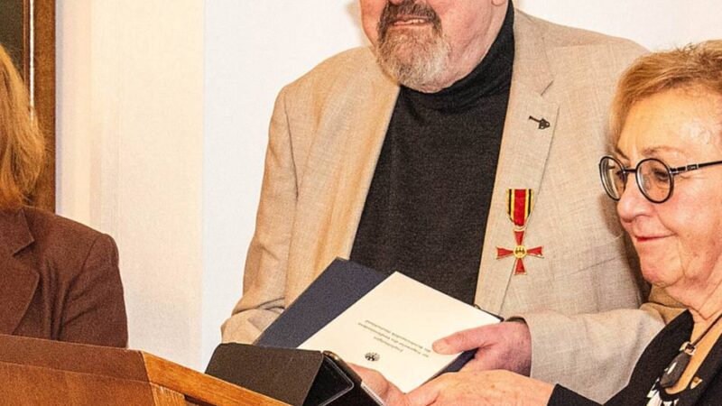 Bundesverdienstkreuz für Wolfgang Braun: Im Blick nach vorn geht es immer auch um die Demokratie
