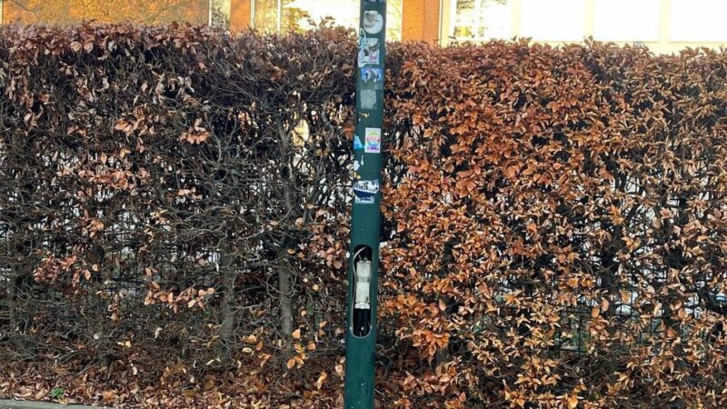 An der Antoniusschule Kevelaer: Unbekannte stehlen Abdeckklappen von Straßenlaternen