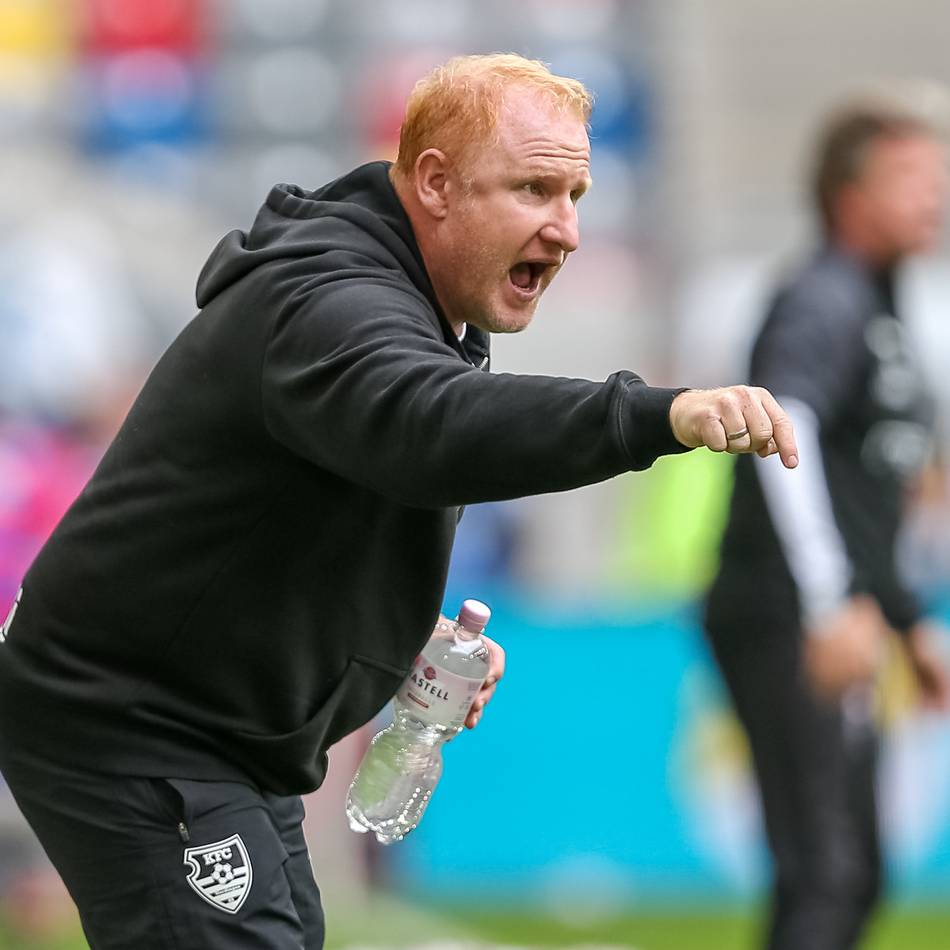 Zurück im deutschen Profi-Fußball: Ex-KFC-Trainer Heiko Vogel soll Zweitligisten vor dem Abstieg retten