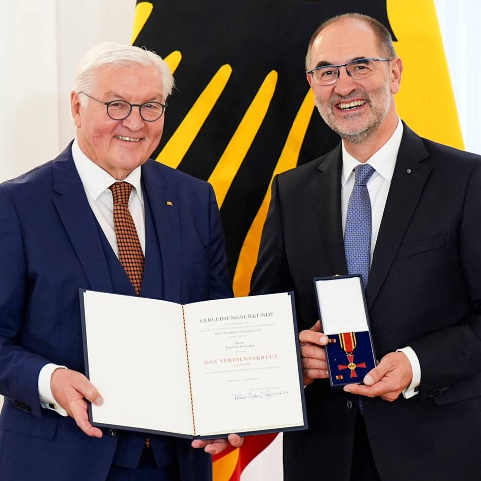 Präsident des Hilfswerks Action Medeor: Bundesverdienstkreuz für Siegfried Thomaßen