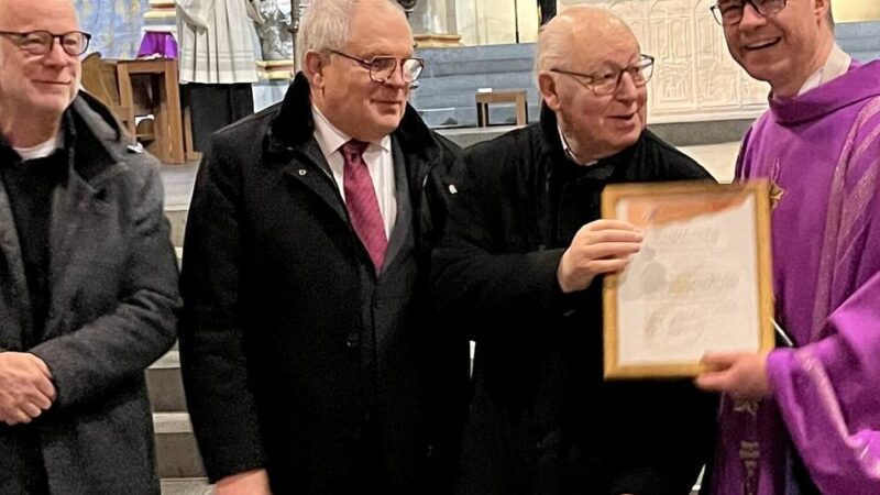 Kolpinggedenktag in Neuss: Kolping ehrt langjährigen CDU-Politiker Heinz Hick