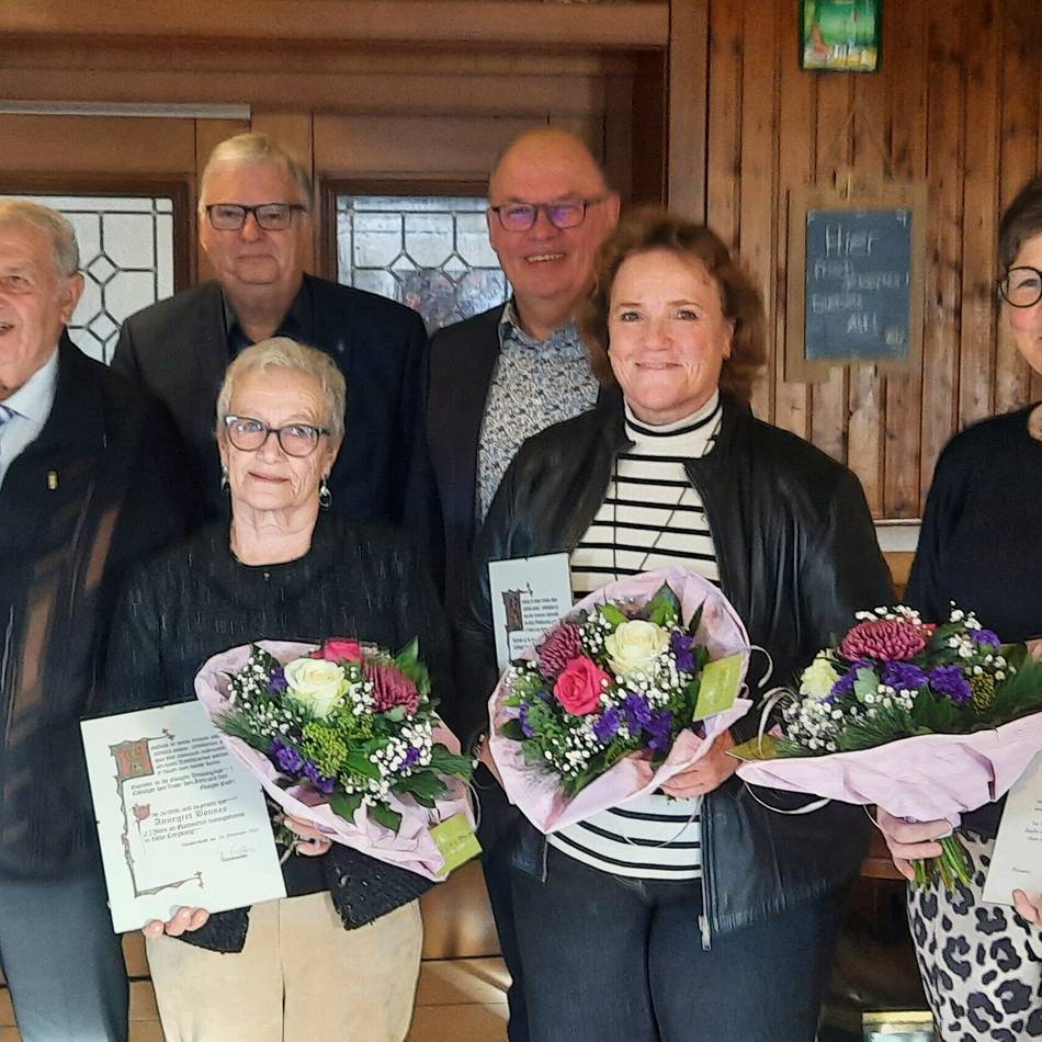 In Sevelen: Ehrungsreigen beim Kirchenchor