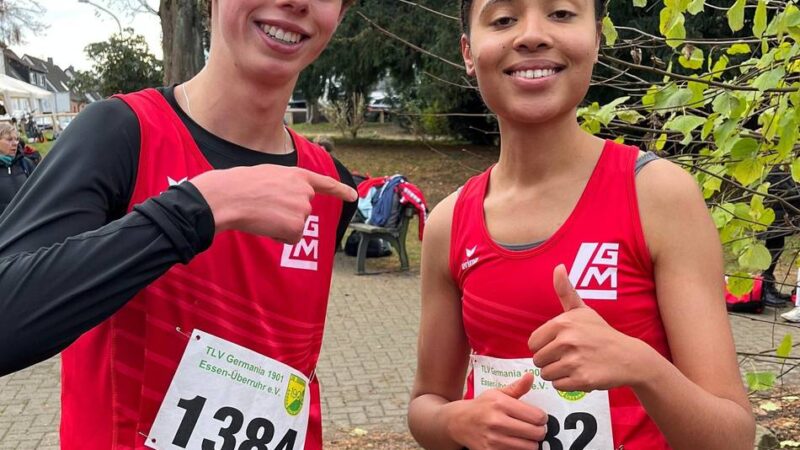 Zwei Läufer der LG Mönchengladbach: Crosslauf-Regiotitel für Simon Rulands und Sarah Donaldson