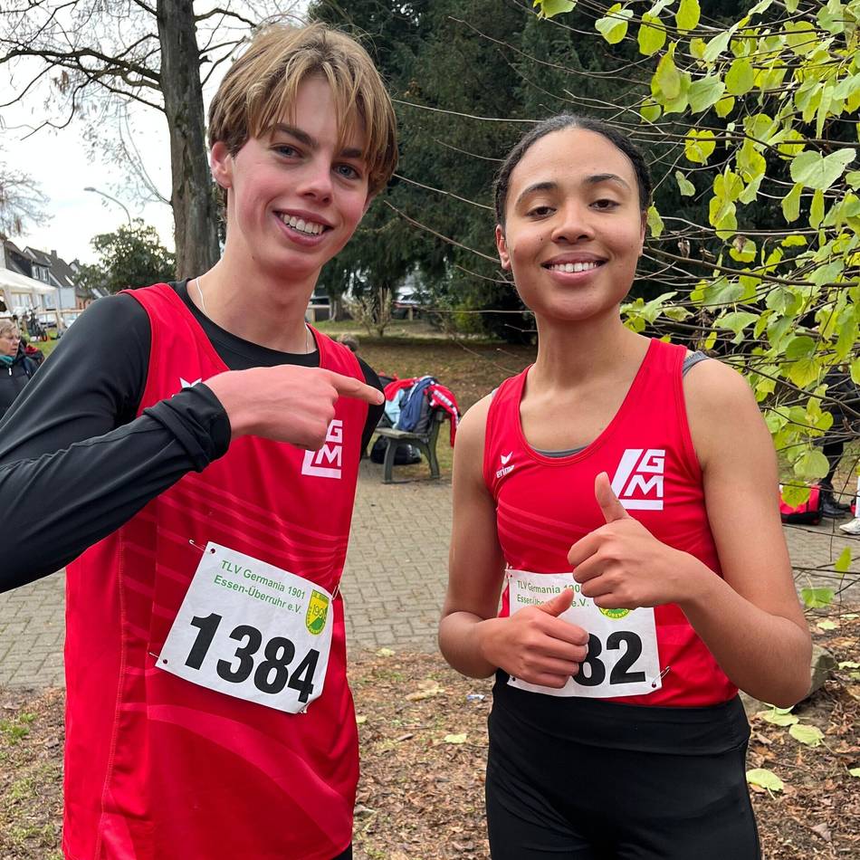 Zwei Läufer der LG Mönchengladbach: Crosslauf-Regiotitel für Simon Rulands und Sarah Donaldson