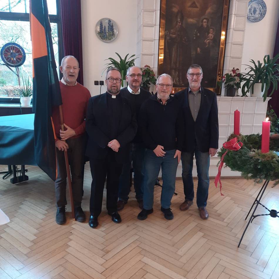 Feier im Priesterhaus: Ehrungen beim Kolpinggedenktag in Kevelaer