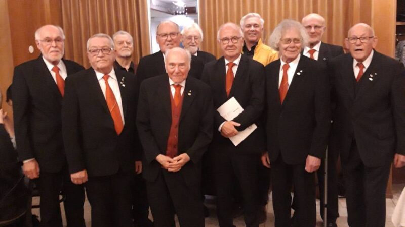 Weihnachtsfeier in Kevelaer: Ehrungen und Gesang beim Männergesangsverein