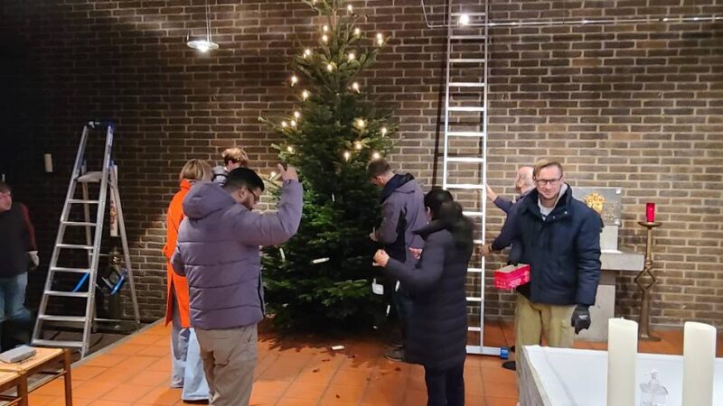St. Johannes in Lintorf: Vorbereitung auf Weihnachten läuft auf vollen Touren