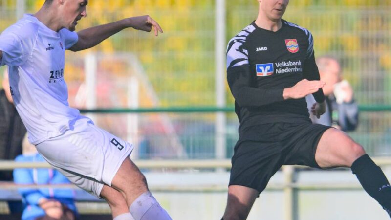 1:1 bei ETB Schwarz-Weiß Essen: Der 1. FC Kleve hat die Abstiegsplätze verlassen