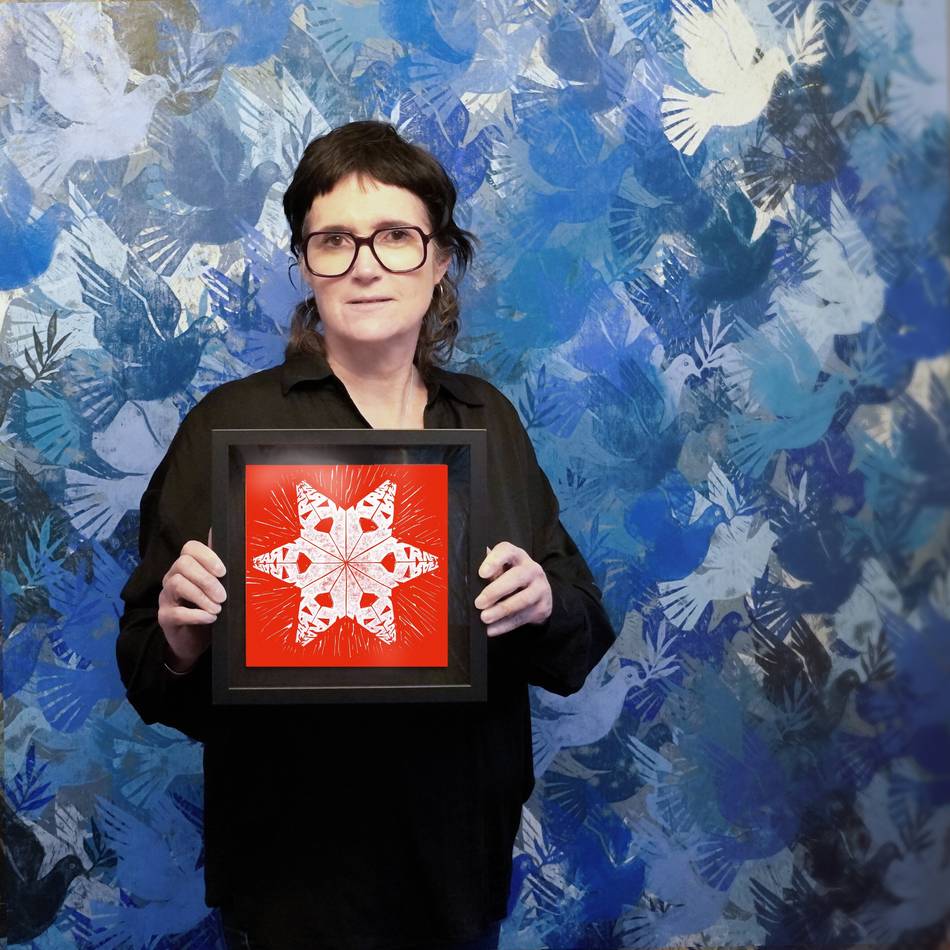 Dritter Advent in Hückeswagen: Nicole Elsenbach mit „Licht, Form, Farbe“