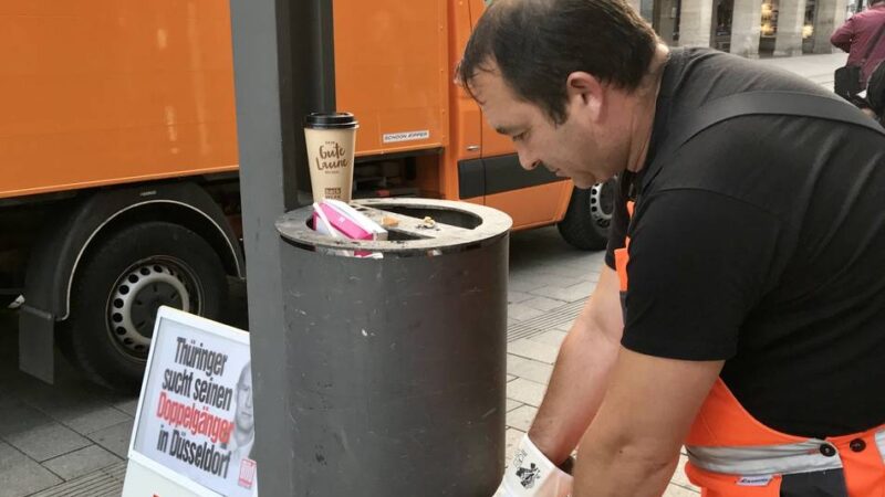 AWL Neuss bereitet sich auf Neujahr vor: Mit sechs Freiwilligen gegen die Reste der Silvesterböllerei