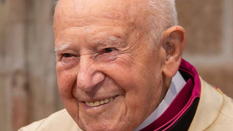 Theodor Hoffacker wird im Januar 100 Jahre alt: „Unser Leben sei ein Fest – dieses Lied passt zu mir“