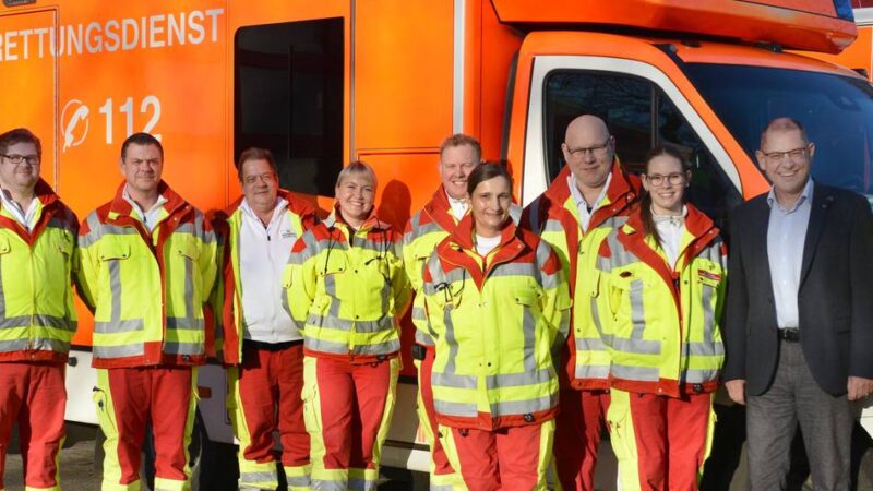 Traditioneller Besuch: Landrat besucht Rettungsdienst in Kleve an Weihnachten
