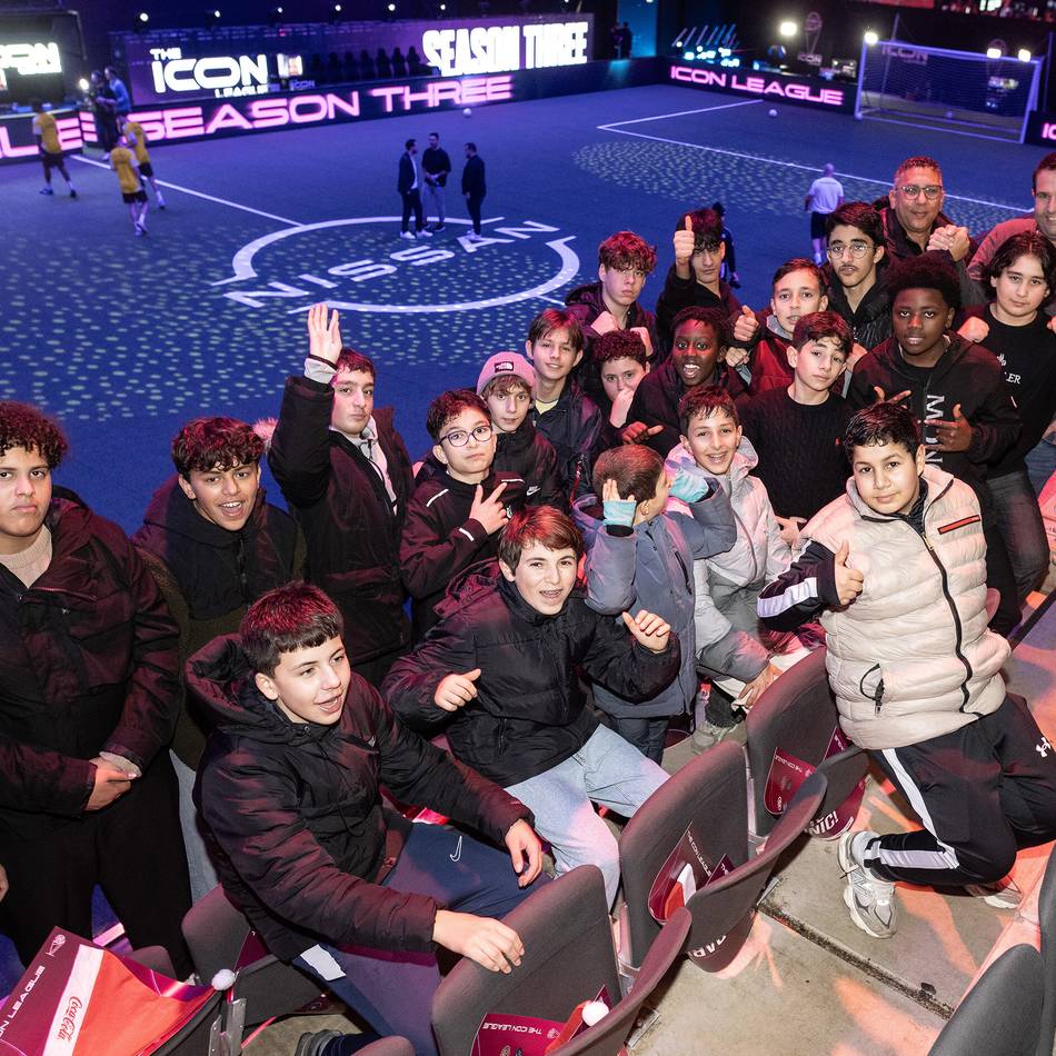 Sportveranstaltung im Düsseldorfer Castello: Benrather Kicker zu Gast bei der Icon League