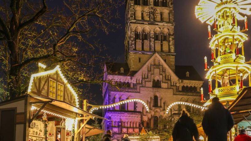 So schön leuchtet die Neusser City im Advent: Glanz oder gar nicht