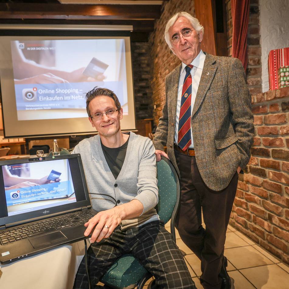 Experte besucht Probus-Club Kaarst: Das sollte beim Online-Shopping beachtet werden