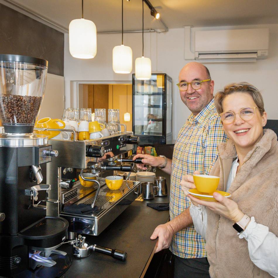 Neues Café in Erkelenz: Paar erfüllt sich Traum mit „Kuss und Kaffee“