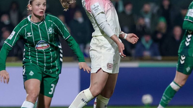 „Absurder Elfmeterpfiff“: Bayers Frauen verpassen Sprung auf Platz drei