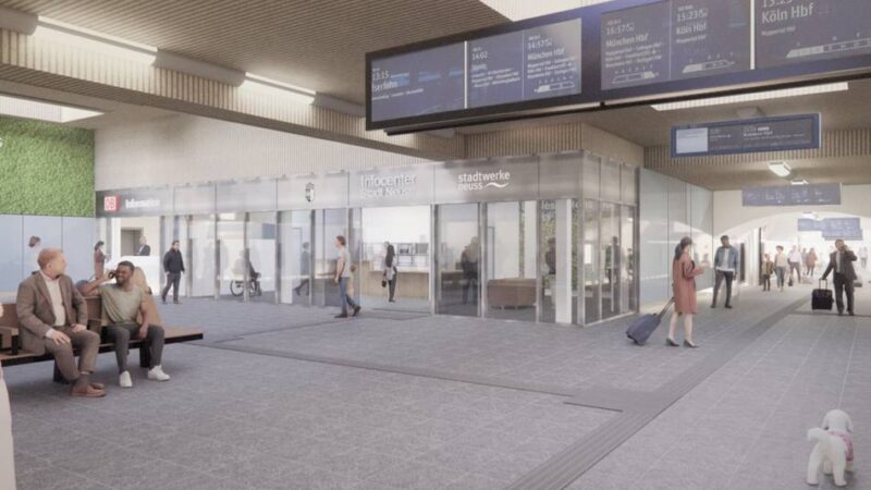 Für 8,2 Millionen Euro: Neusser Hauptbahnhof wird saniert – vom Schandfleck zur Visitenkarte?