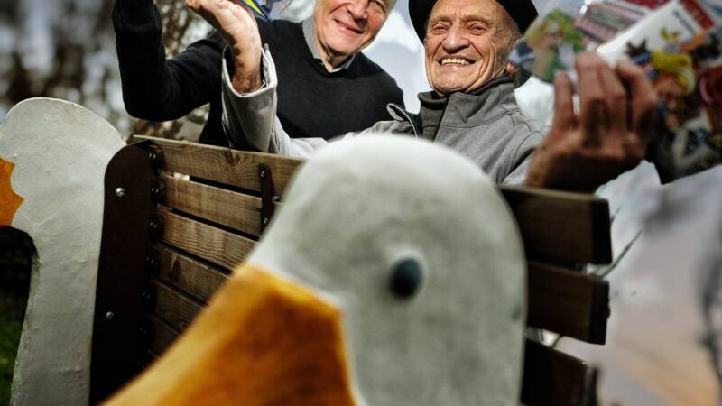 In Monheim: Bürgerstiftung bringt Sammelbox mit allen Gänseliesel-Geschichten heraus