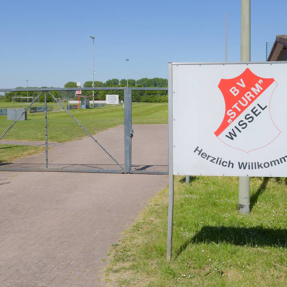 Thema im Kalkarer Rat: BV Sturm Wissel hofft auf ein Kunstrasenfeld