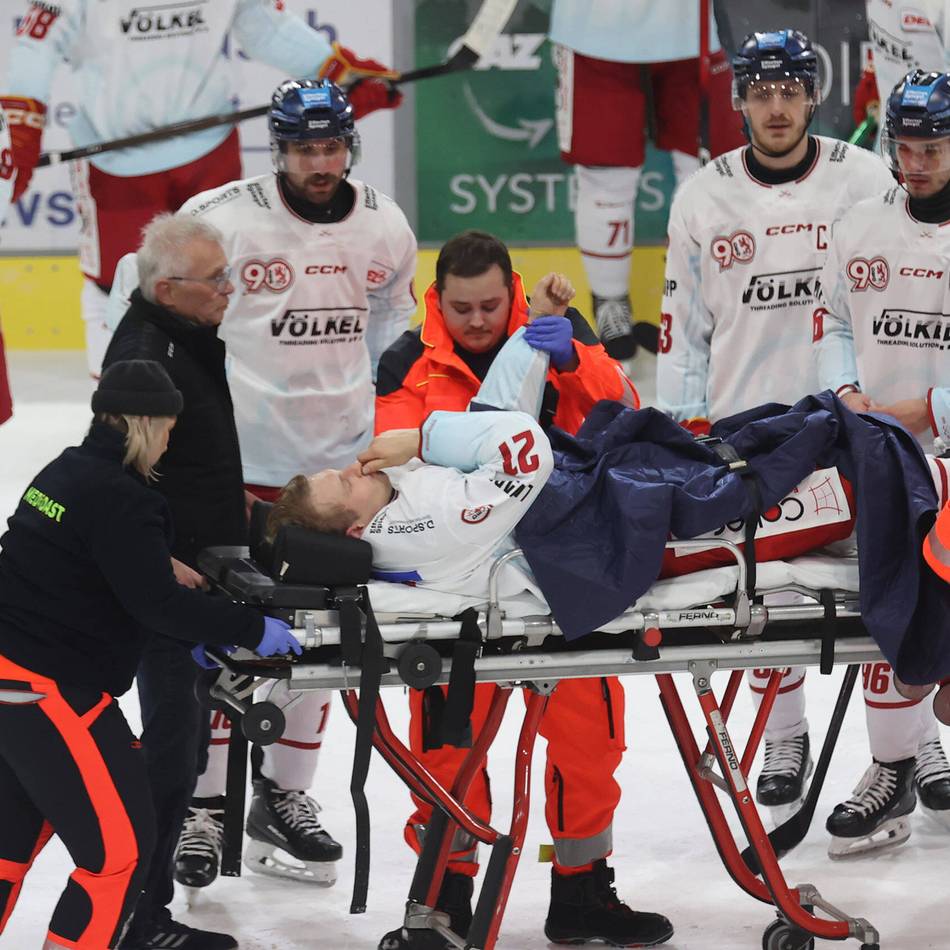 „Mir geht es den Umständen entsprechend gut“: DEG-Verteidiger Quaas meldet sich nach seinem Unfall aus dem Krankenhaus