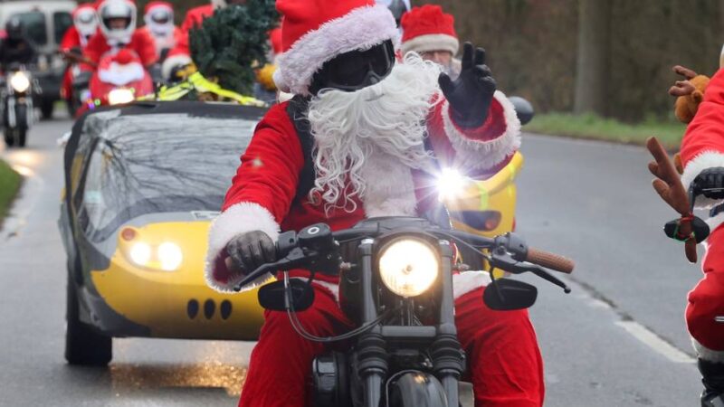 Motorrad-Fahrt durch den Rhein-Kreis Neuss: Knapp 100 Biker brechen Nikolaus-Ride ab – „So etwas haben wir noch nie erlebt“