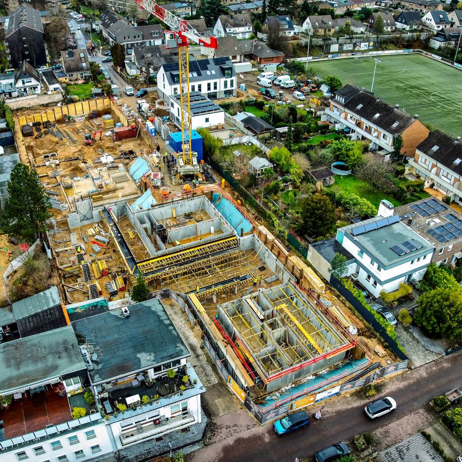 Wohnungsbau in Monheim: Die nächsten Wohnungen im Eschenpark sind im Bau
