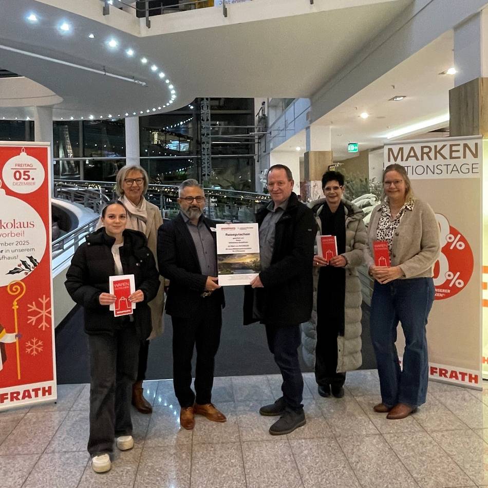 Urlaubsglück in Mönchengladbach: Kreuzfahrt bei Schaffrath-Gewinnspiel gewonnen