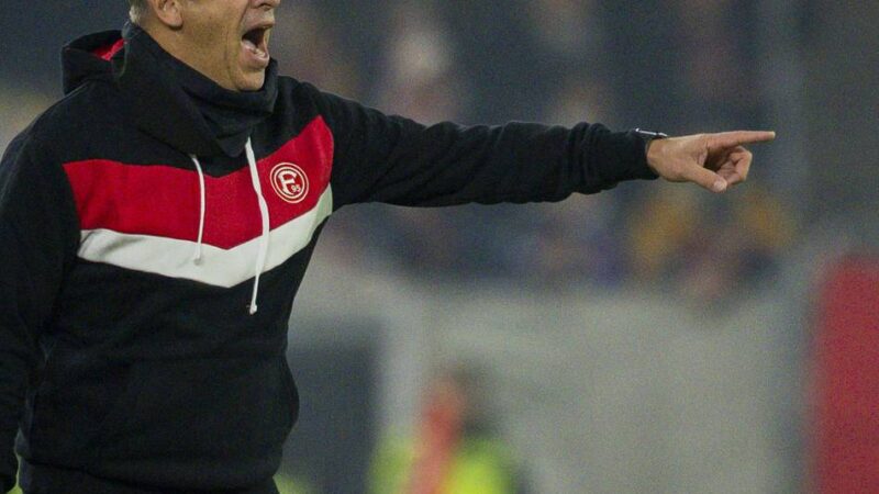 „Bloß nicht verlieren“ als Devise?: Darum denkt Fortuna-Trainer Anfang trotz der Krise weiterhin offensiv