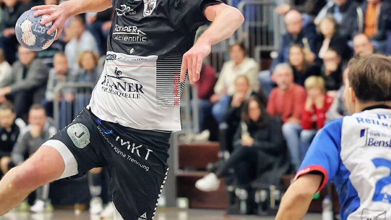 Spannung bis zum Abpfiff: Unitas Haan unterliegt nach starkem Endspurt des HC Weiden